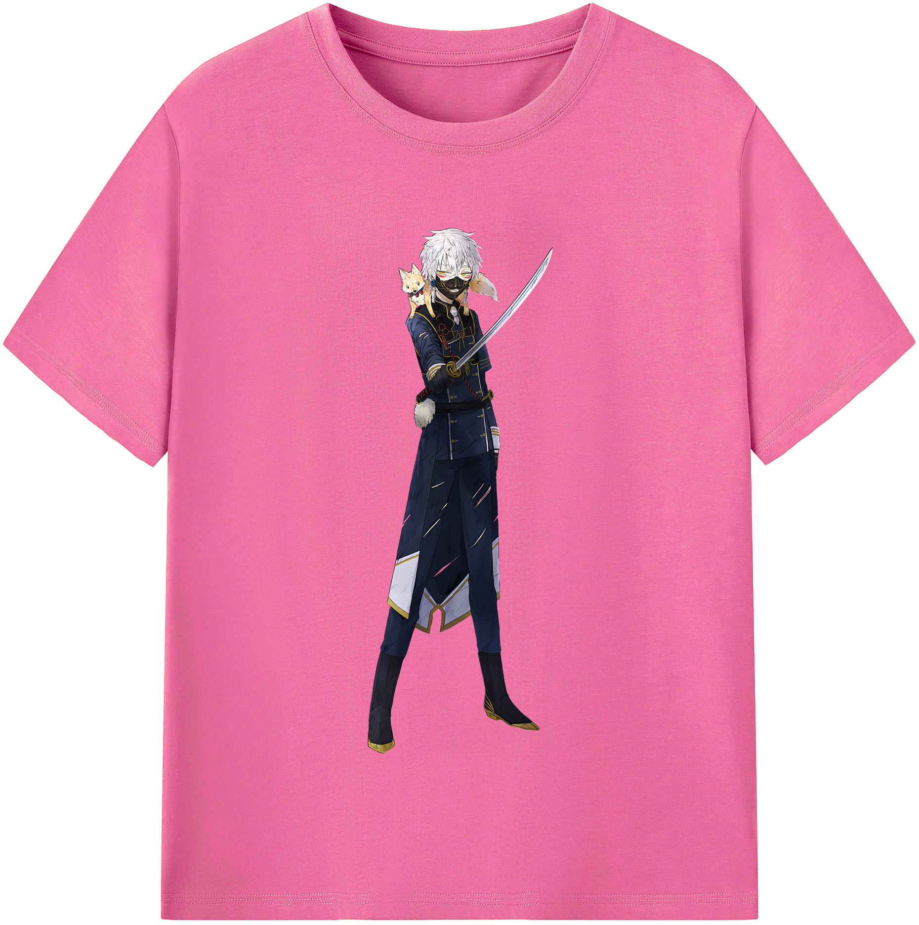 （画像用） 刀剣乱舞 Touken Ranbu レディースカジュアルプリントTシャツ（綿100％）